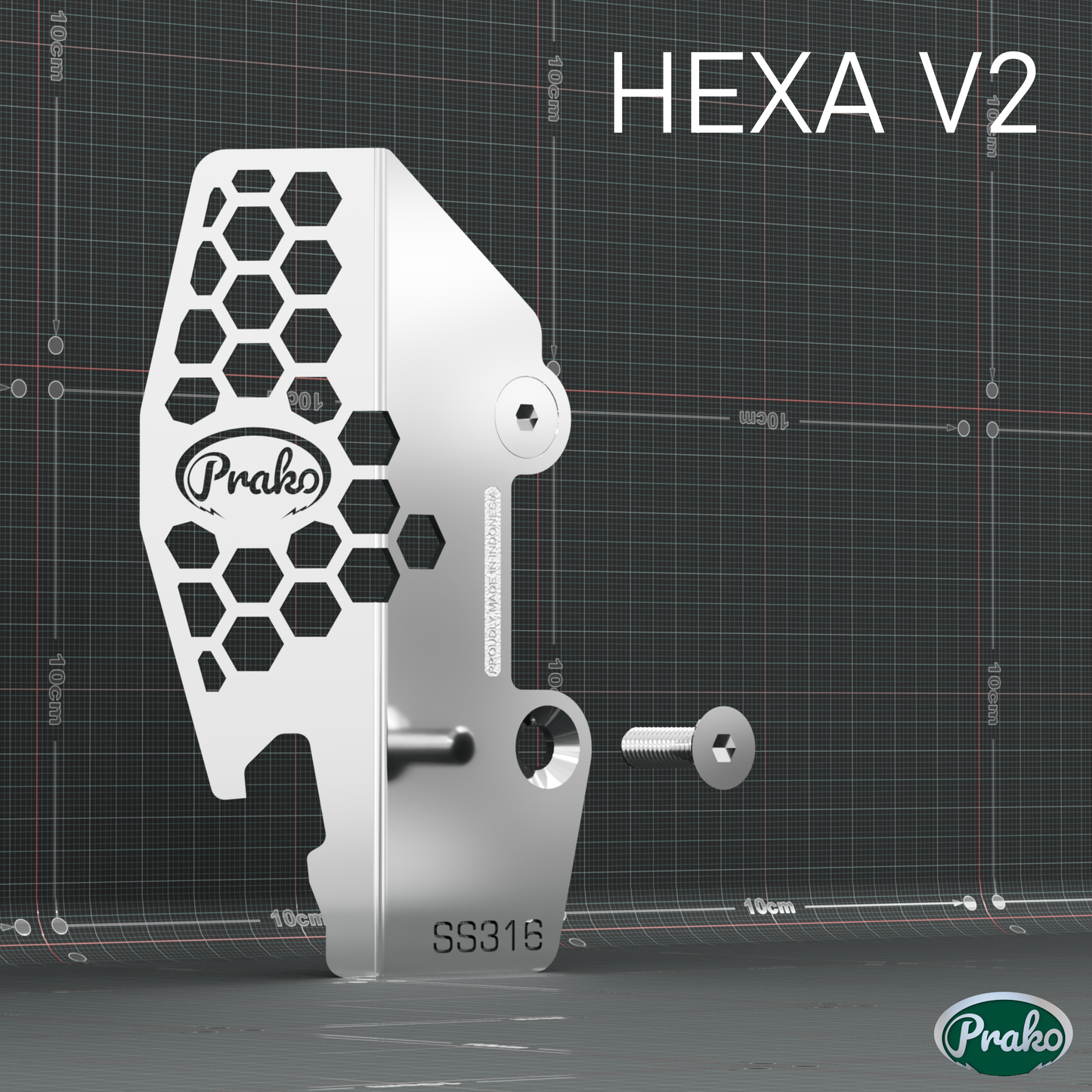 CRF 250 Rally Rear Brake Master Cylinder Guard (MY17-20)